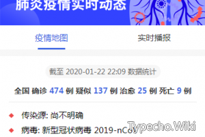 丁香园 全国新型肺炎疫情实时动态查询
